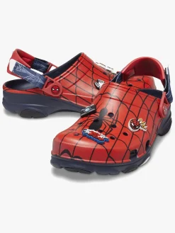 Crocs Spider-Man All-Terrain Clogs, Navy