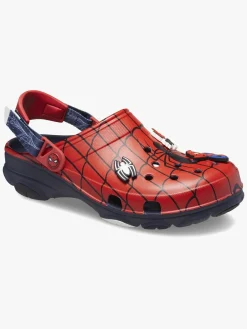 Crocs Spider-Man All-Terrain Clogs, Navy