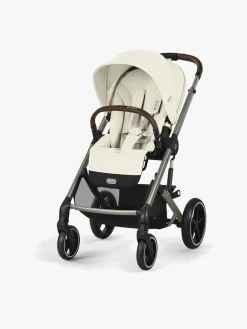 Cybex BALIOS S Lux Duovogn inkl. Beemoo Route i-Size & Base, Seashell Beige/Black Stone