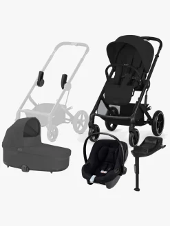 Cybex BALIOS S Lux Duovogn inkl. Aton B2 & Base, Moon Black