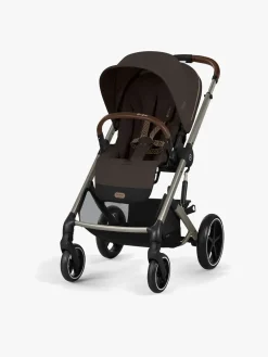 Cybex BALIOS S Lux Klapvogn, Taupe/Chocolate Brown