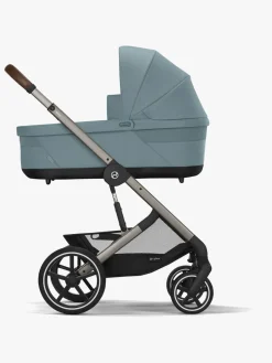 Cybex BALIOS S Lux Klapvogn, Stormy Blue/taupe