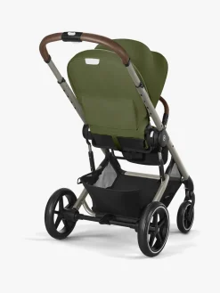 Cybex BALIOS S Lux Klapvogn, Taupe/Moss Green