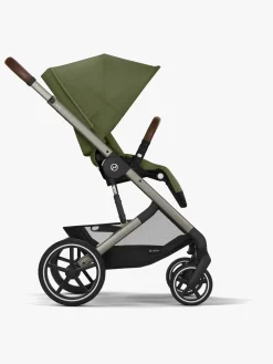 Cybex BALIOS S Lux Klapvogn, Taupe/Moss Green