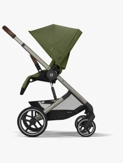 Cybex BALIOS S Lux Klapvogn, Taupe/Moss Green