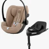 Cybex Cloud G i-Size Plus Autostol Baby inkl. Base G, Almond Beige