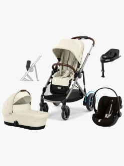 Cybex e-GAZELLE S Duovogn inkl. Cloud G i-Size Plus & Base, Seashelle Beige