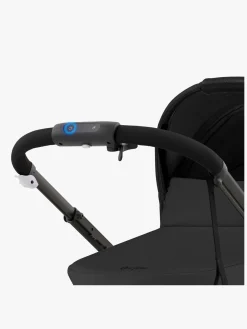 Cybex e-GAZELLE S Klapvogn, Moon Black/Black