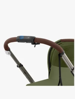 Cybex e-GAZELLE S Klapvogn, Taupe/Moss Green
