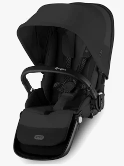 Cybex e-Gazelle S Tvillingevogn, Moon Black/Black