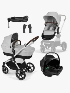 Cybex EOS Lux Duovogn inkl. Axkid GOKID Autostol Baby & Base, Lava Grey