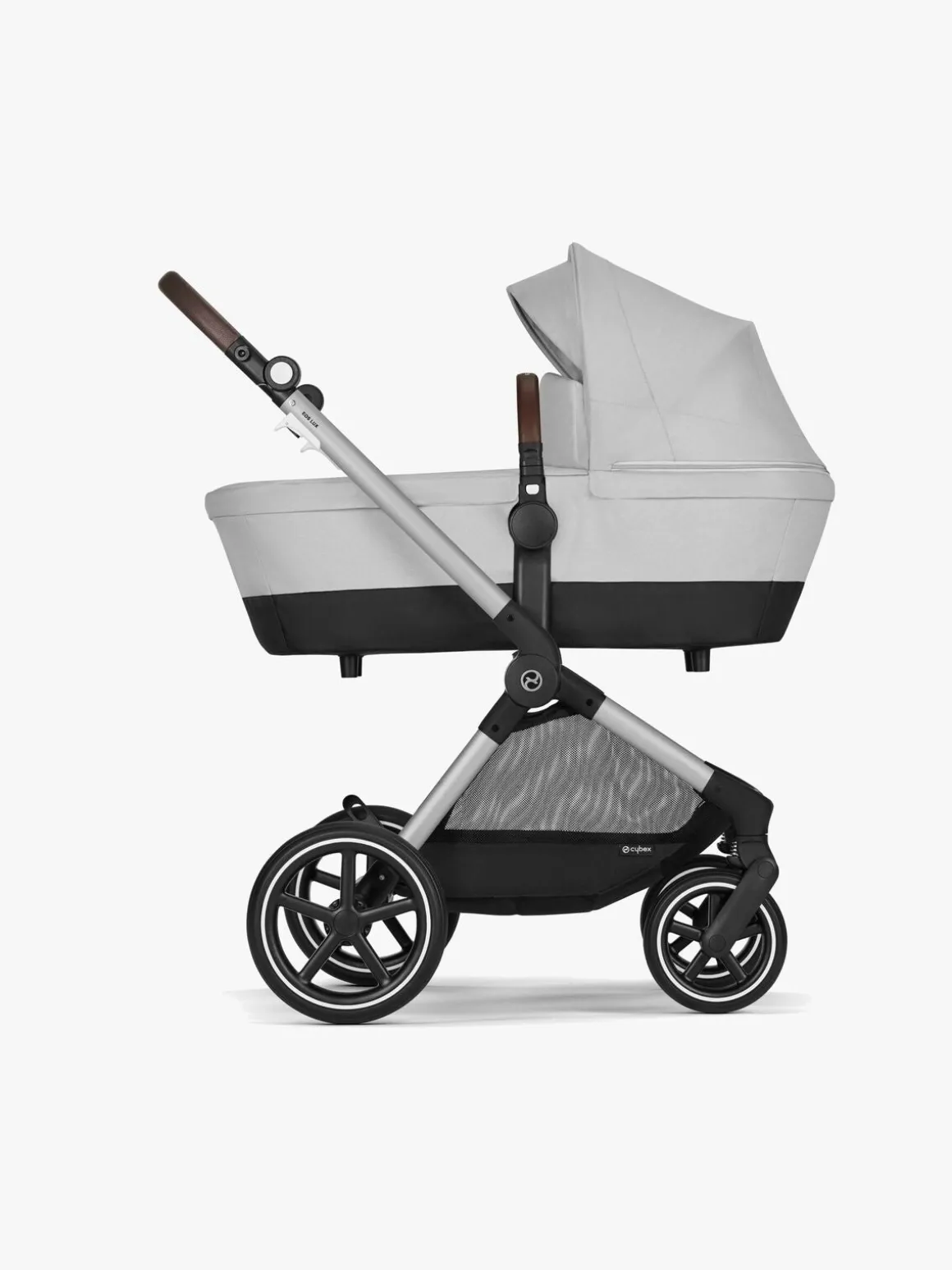Cybex EOS Lux Duovogn, Silver/Lava Grey