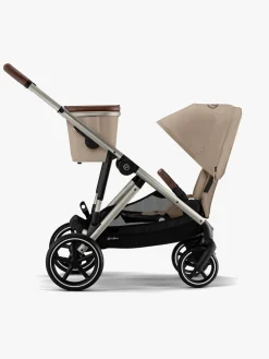 Cybex GAZELLE S Klapvogn, Almond Beige/Taupe