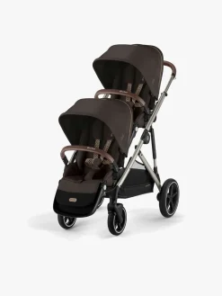 Cybex GAZELLE S Klapvogn, Taupe/Chocolate Brown