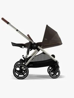 Cybex GAZELLE S Klapvogn, Taupe/Chocolate Brown