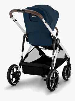 Cybex GAZELLE S Klapvogn, Ocean Blue/Silver