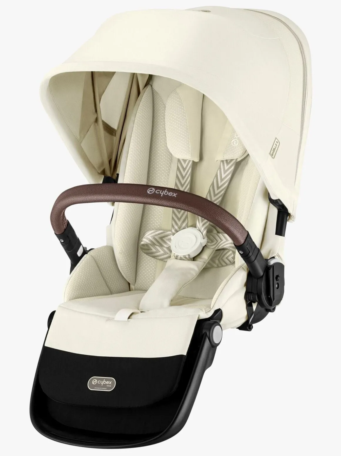 Cybex GAZELLE S Tvillingevogn, Seashell Beige/Taupe