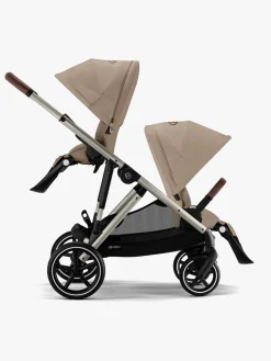 Cybex GAZELLE S Tvillingevogn, Almond Beige/Taupe