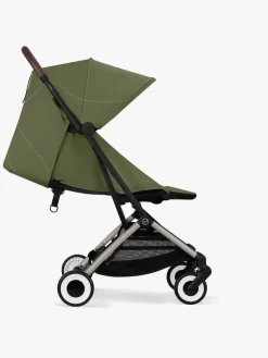 Cybex ORFEO Klapvogn, Taupe/Moss Green