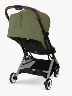 Cybex ORFEO Klapvogn, Taupe/Moss Green