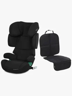 Cybex Solution X i-Fix Autostol inkl. Beemoo Sædebeskytter Lux, Pure Black