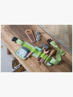 Dantoy Værktøjsbælte Wood In Gift Box