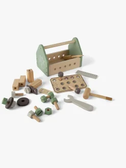 Dantoy Værktøjskasse Wood In Gift Box