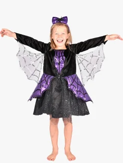 Den Goda Fen Edderkoppe-kjole med Hårbånd 110-116 cm