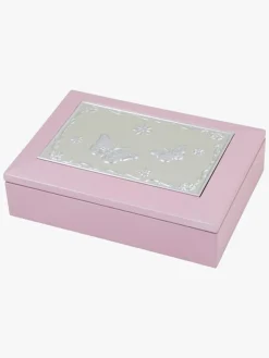 Design Cardell Smykkeskrin Med Spilledåse, Lyserød