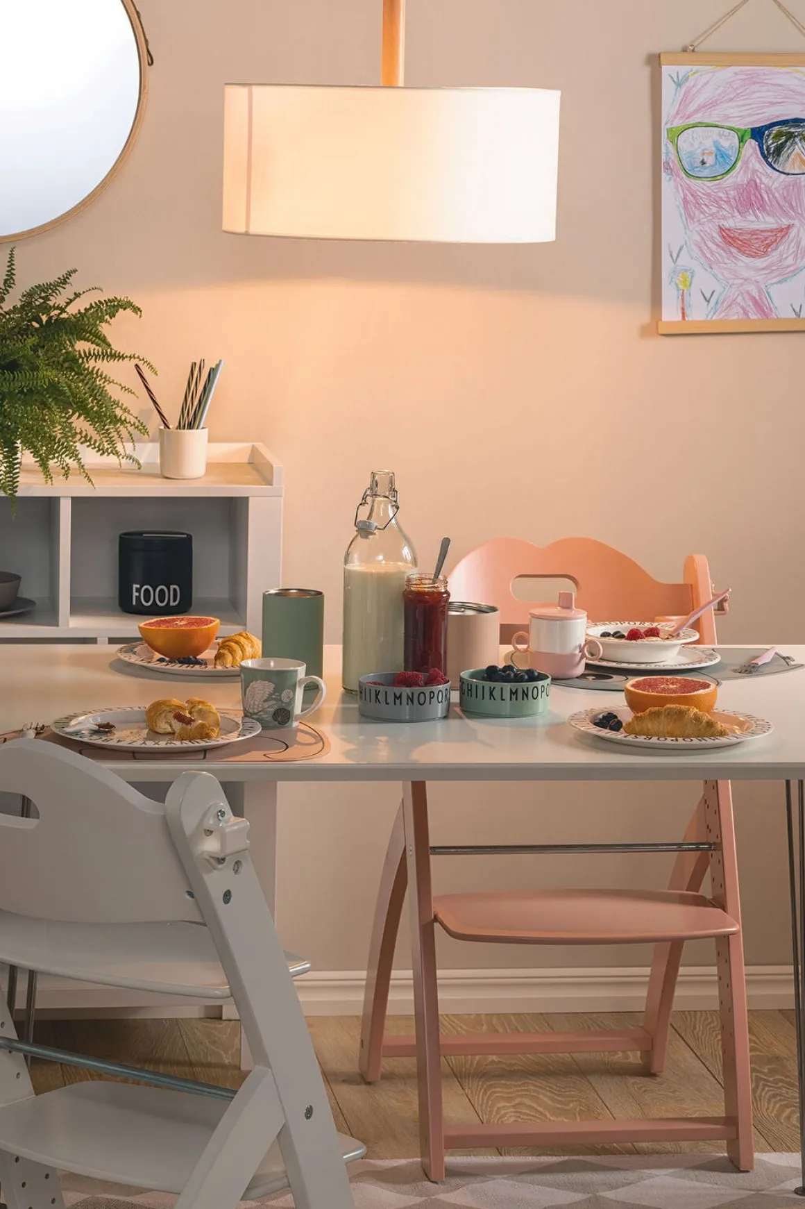 Design Letters Håndtag til Kop ECOZEN®, Lyserød