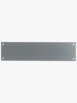 Design Letters Mounting Plate for Architect Letters/Numbers 70 x 280mm, Grey