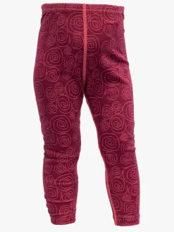 Devold DUO ACTIVE Lange Underbukser BABY, Beetroot