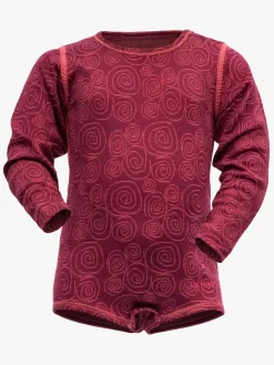 Devold DUO ACTIVE Skiundertrøje BABY, Beetroot
