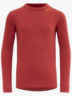 Devold EXPEDITION MERINO SILK SHIRT JR Skiundertrøje, Beauty