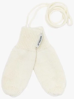 Devold HILDRE MERINO MITTEN BABY Vanter, Offwhite