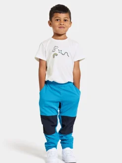 Didriksons  Blåbær Overtræksbukser, Blue Lagoon