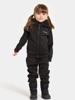 Didriksons Corin Powerstretchjakke, Black