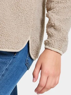Didriksons Exa Fleecetrøje, Beach beige