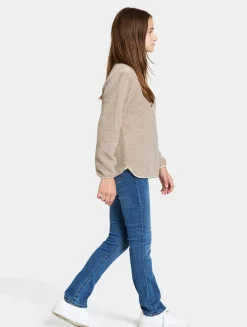 Didriksons Exa Fleecetrøje, Beach beige