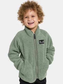 Didriksons Gibbs Fleecetrøje, Light Moss