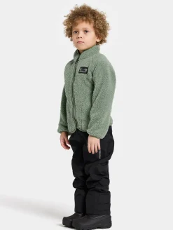 Didriksons Gibbs Fleecetrøje, Light Moss