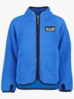 Didriksons Gibbs Fleecetrøje, Caribbean Blue