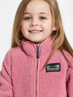 Didriksons Gibbs Fleecetrøje, Heather Pink