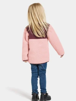 Didriksons Gosig Fleecetrøje, Dusty Pink