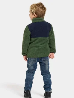 Didriksons Gosig Fleecetrøje, Pine Green