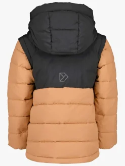 Didriksons Granite Dynejakke, Almond Brown