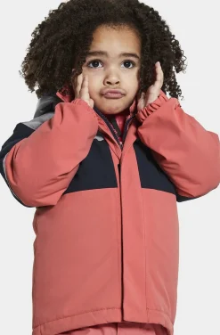 Didriksons Lux Vinterjakke, Peach Rose