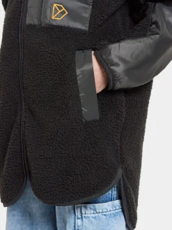 Didriksons Marmor Fleecetrøje, Sort