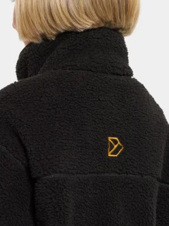 Didriksons Marmor Fleecetrøje, Sort