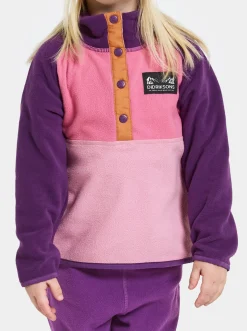 Didriksons Monte Fleecetrøje, Light Heather Pink